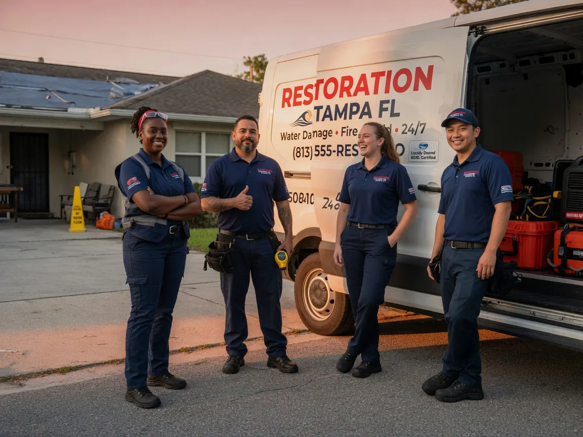 Water Damage Restoration company in Sarita, TX